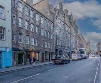 Royal Mile Famous Canongate Flat EDI Exteriér fotografie